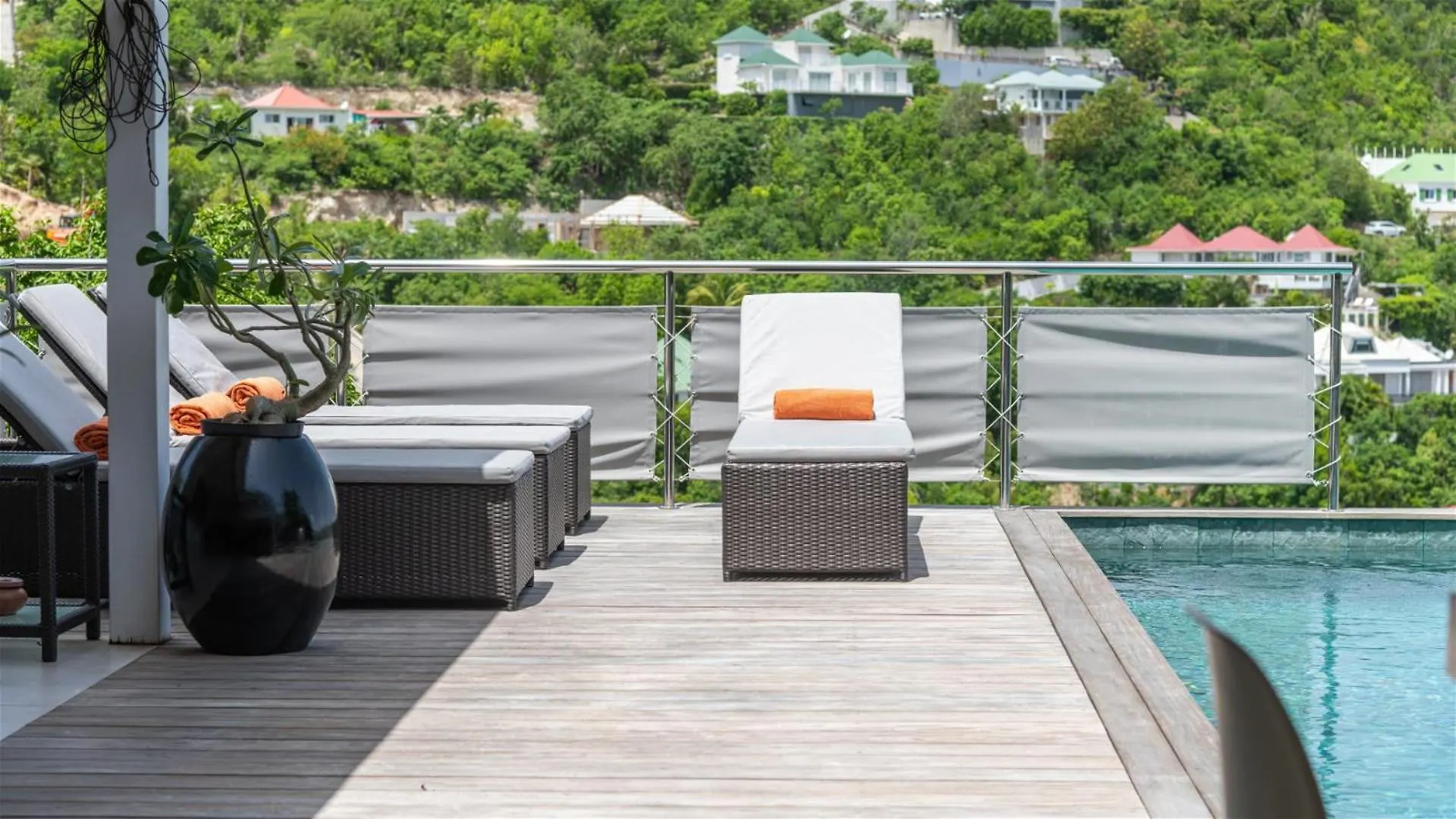 Asian Inspired Villa In A Lush Vegetation St. Barthelemy